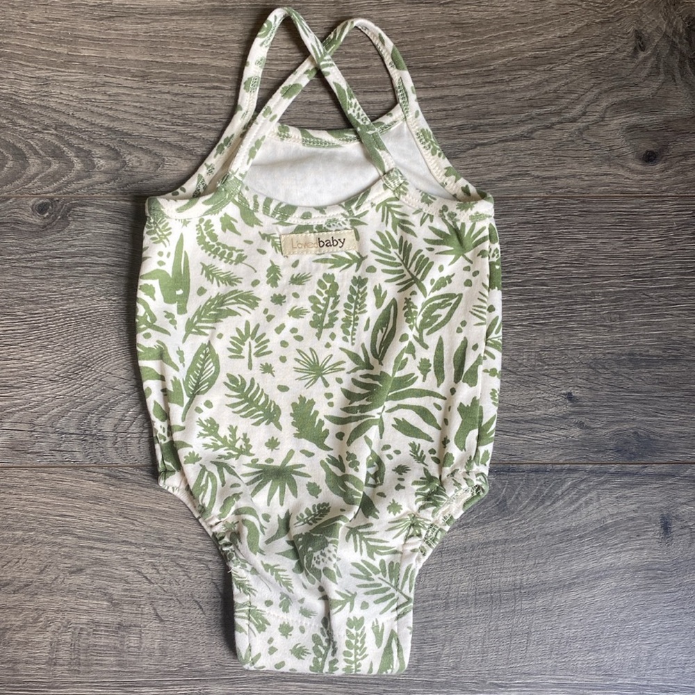 L’ovedbaby Criss Cross Bodysuit Get Clover It 9-12M - Picture 3 of 4